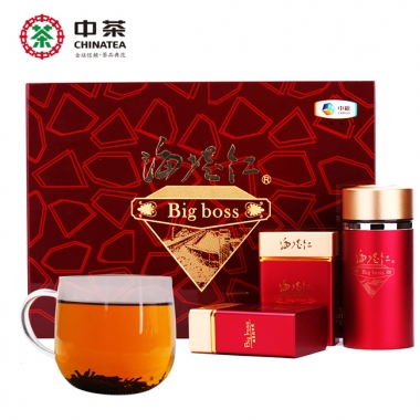 中粮中茶bigboss海堤红礼盒配送卡